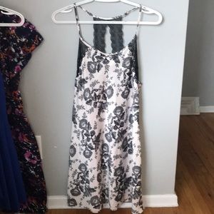 Silk print Dress